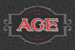 Age of Modernity: A Display Font Rooted in European Art