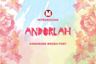 Andorlah Watercolor Font for Creative Digital Campaigns