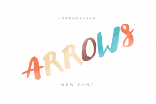 Arrows: The Handcrafted Font for Maker Projects