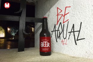 Be Aqual Display Font for Playful Campaign Graphics