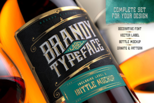 Brandy Label: A Premium Display Font for Label Design