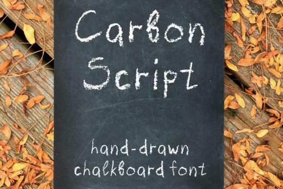Carbon Script: A Hand Drawn Charcoal Font That Brings Texture to Life