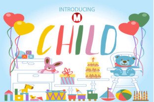 Child: The Handmade Playful Font for Labels, Invitations & More