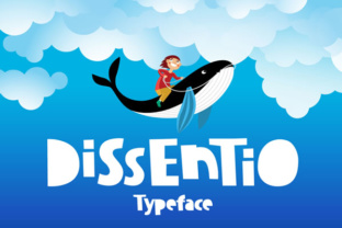 Dissentio: The Playful Bold Display Font for Editorial Design