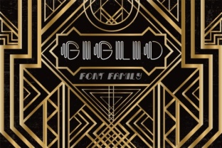 Giglio: A Modern Display Typeface for Handmade Shop Branding