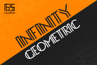 Infinity: A Geometric Display Font for Your Creative Projects