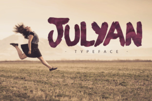 Julyan: The Hand-Painted Display Font for Campaigns