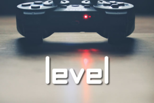 Level Font: A Geometric Display Typeface for Bold Branding