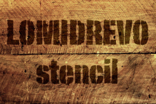 Lomidrevo Stencil Font for Bold Marketing Graphics