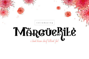 Marguerite: A Modern Serif Font for Handmade Fairytale Products