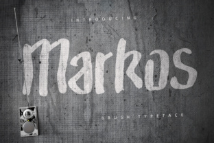 Markos Display Font for Small Business Branding