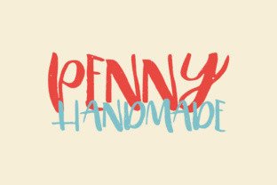 Penny Handmade: A Warm Display Font for Makers