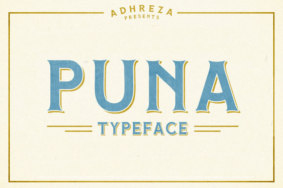 Puna Display Font: Friendly Branding for Small Businesses