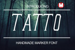 Tatto: Modern Handmade Marker Font for Editorial Design
