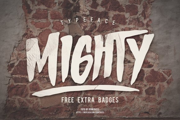 Testing the Mighty Font for Crafters and Product Labels