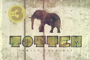 Tottem Font: Strong as an Elephant for Edgy Brand Displays