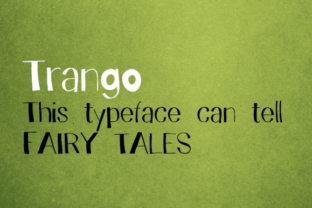Trango Display Font: A Spirited Handwritten Typeface for Digital Brands