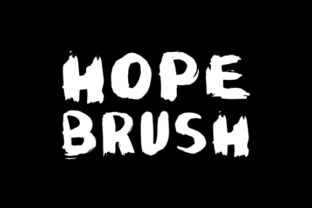 Using the Hope Brush Font in Real-World Branding Projects