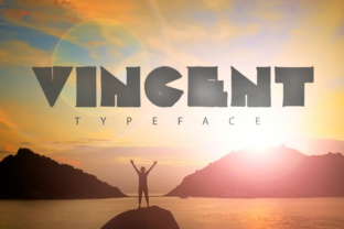 Vincent Display Font for Memorable Brand Visuals