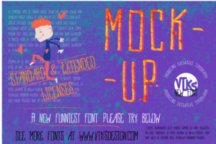 VTKS MockUp Typeface for Consistent, Playful Brand Identity