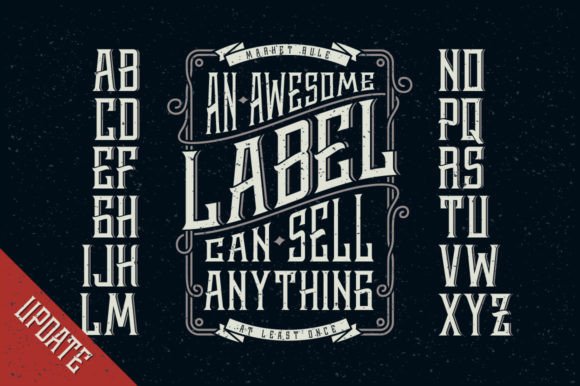 Whiskey: A Vintage Display Font for Makers and Shops