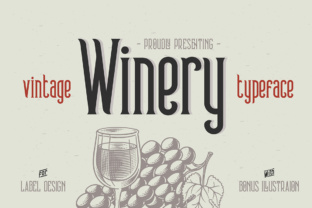 Winery: An Elegant Display Font for Editorial Design